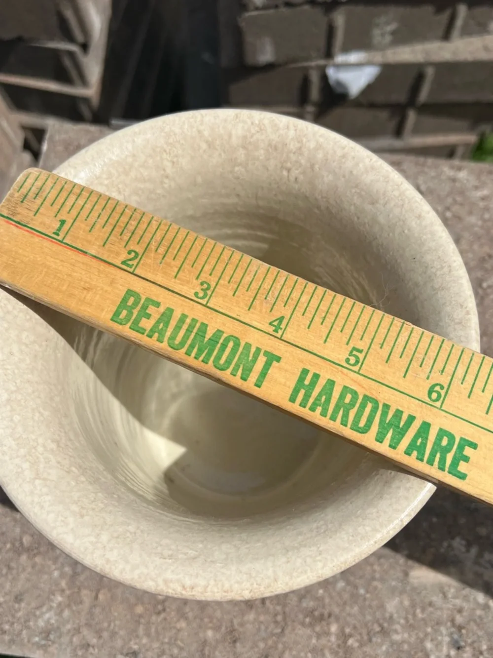 NWOT Terrain Flared Rim Ceramic Planter